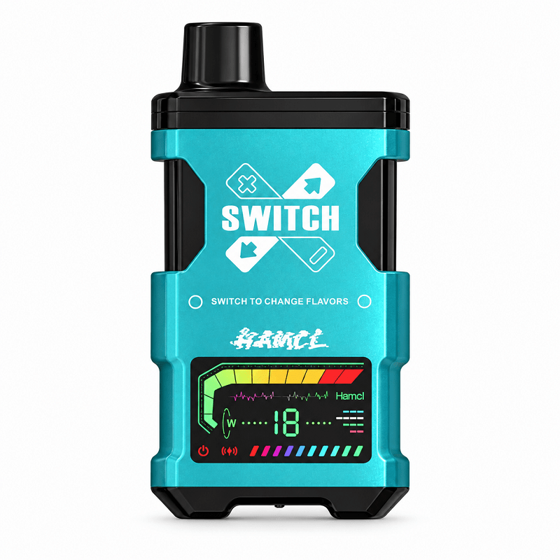 B-SWITCH 10000 Puffs Dual Pod Vape – 360° Rotating Refillable & Prefilled Pod System - Image 4